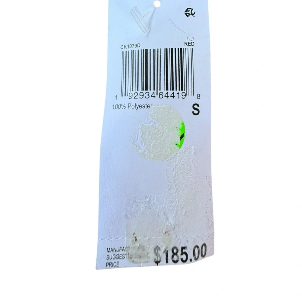 Endless Love Women’s Red Textured Maxi Dress Small NWT MSRP $185 Holiday Party - Picture 13 of 16